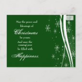 Rudolf-kerstWenskaart Feestdagenkaart (Achterkant)