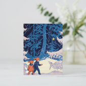 Rudolf Koivu “Broer en Zus” Briefkaart (Staand voorkant)