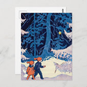 Rudolf Koivu “Broer en Zus” Briefkaart (Voorkant / Achterkant)