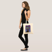 Rudolf met blikvanger tote bag (Voorkant (model))