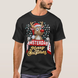 Rudolf met FanSjaal Amsterdam T-shirt
