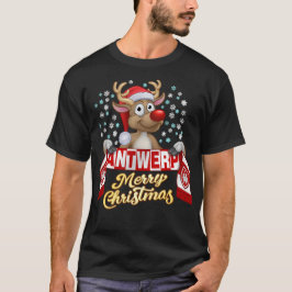 Rudolf met FanSjaal Antwerp  T-shirt