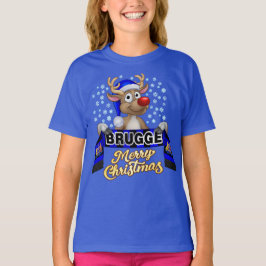 Rudolf met FanSjaal Brugge T-shirt