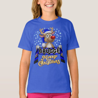 Rudolf met FanSjaal Brugge T-shirt