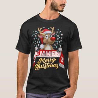Rudolf met FanSjaal Emmen T-shirt