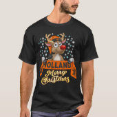 Rudolf met FanSjaal Holland T-shirt (Voorkant)
