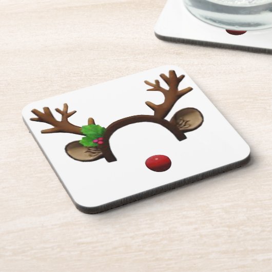 Rudolf-Onderzetters, set van Six Bier Onderzetter (Linkerzijde)