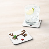 Rudolf-Onderzetters, set van Six Bier Onderzetter (Rechterzijde)