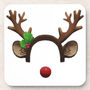 Rudolf-Onderzetters, set van Six Bier Onderzetter