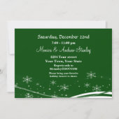 Rudolf Reindeer Company Kerstparty Kaart (Achterkant)