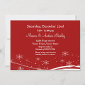 Rudolf Reindeer Company Kerstparty Kaart (Achterkant)