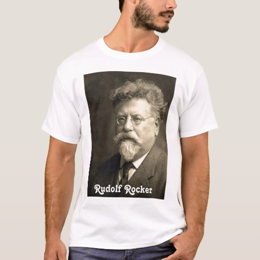 Rudolf Rocker T-shirt (Voorkant)