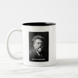 Rudolf Rocker Tweekleurige Koffiemok