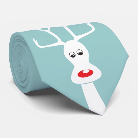 RUDOLF STROPDAS WHITE + BLUE (Opgerold)