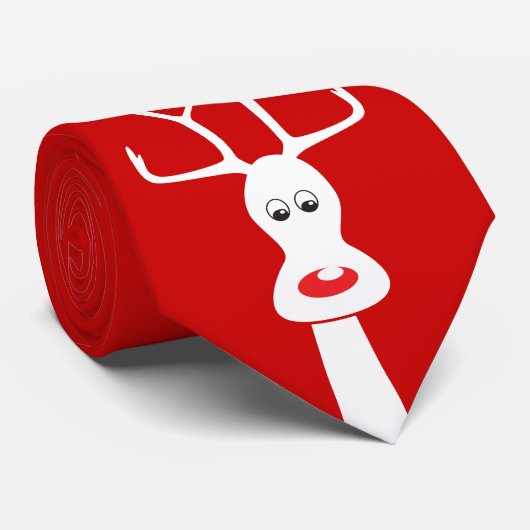 RUDOLF STROPDAS WHITE + RED (Opgerold)