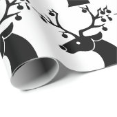 Rudolf the Black-Nosed Reindeer Kerstmis Cadeaupapier (Rol Hoek)