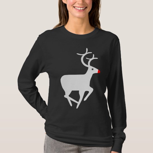 Rudolf the Red Nosed Reindeer T-shirt (Voorkant)