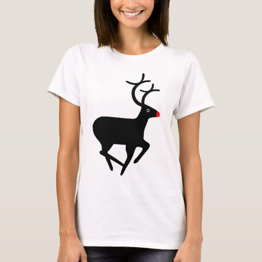 Rudolf the Red Nosed Reindeer T-shirt (Voorkant)