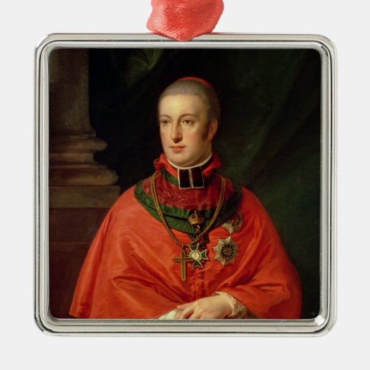 Rudolf van Habsburg Metalen Ornament (Voorkant)