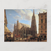 Rudolf von Alt St. Stephen's Cathedral in Wenen Briefkaart (Voorkant)