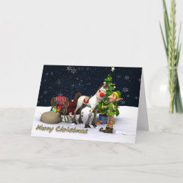 Rudolf's Vervangende Kerst Kaart