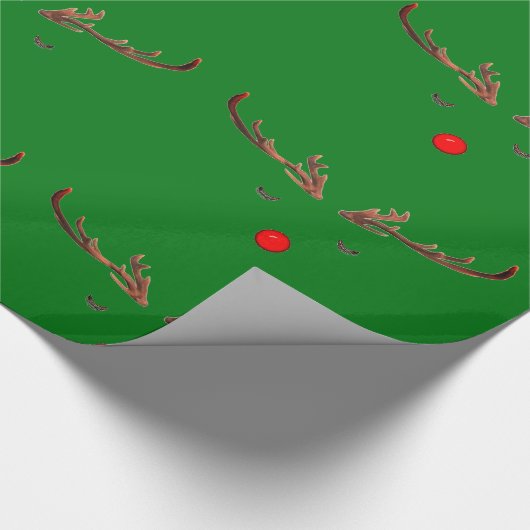 Rudolph 3 Wrapping Paper Cadeaupapier (Hoek)