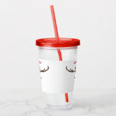 Rudolph Acrylic Tumbler Acryl Drinkbeker (Links)