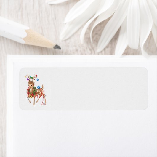  Rudolph Adresetiketten Etiket (Insitu)