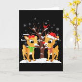 Rudolph And Clarice Shirt Christmas Kids Girls Tee Kaart (Gele Bloem)