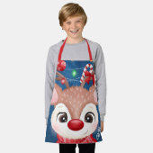 Rudolph Apron Schort (Gedragen)