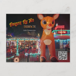 Rudolph bij Burgers by the Bridge Feestdagenkaart