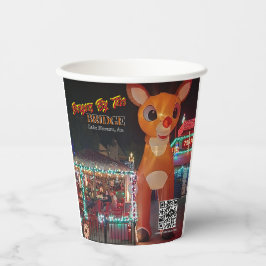 Rudolph bij Burgers by the Bridge Papieren Bekers