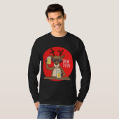 Rudolph Brewdolph Rendier Grappig bier Christmas C T-shirt (Voorkant volledig)