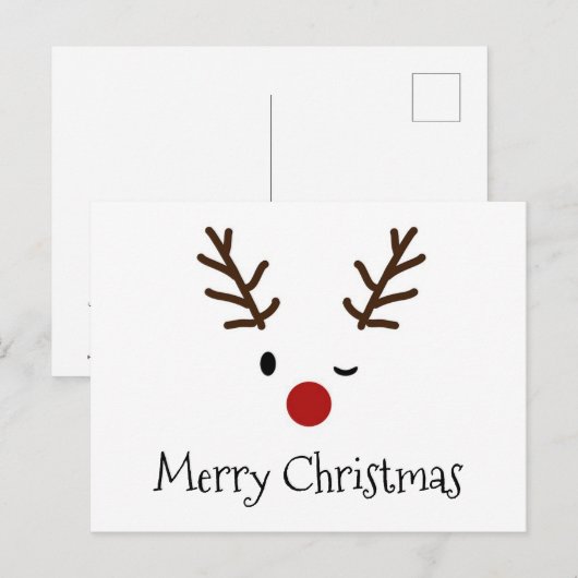 Rudolph Briefkaart (Voorkant / Achterkant)