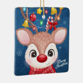 Rudolph Ceramic Ornament (Rechts)