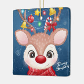 Rudolph Ceramic Ornament (Links)