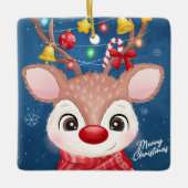 Rudolph Ceramic Ornament (Voorkant)