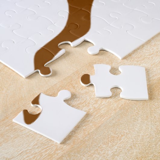 Rudolph de Red Nose Reindeer Legpuzzel (Zijkant)