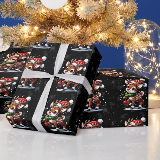 Rudolph de Rode Neus Kerstmis Cadeaupapier (Feestdagen)