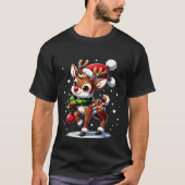 Rudolph de Rode Neus Kerstmis T-shirt (Voorkant)