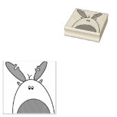 Rudolph de Rode Neus Rendier Rubber Stamp Rubberstempel (Gestempeld)