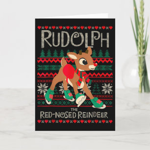 Rudolph De Rode Neus Rendier Voor Mannen Vrouwen K Kaart