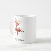 Rudolph de Roodneus Kerstmis Koffiemok (Voorkant links)