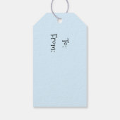 Rudolph en Cadeaus Cadeaulabel (Achterkant)