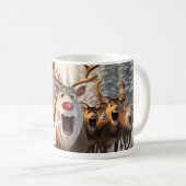 Rudolph en Misfit Toys zijn gekke koffie mok (Voorkant rechts)