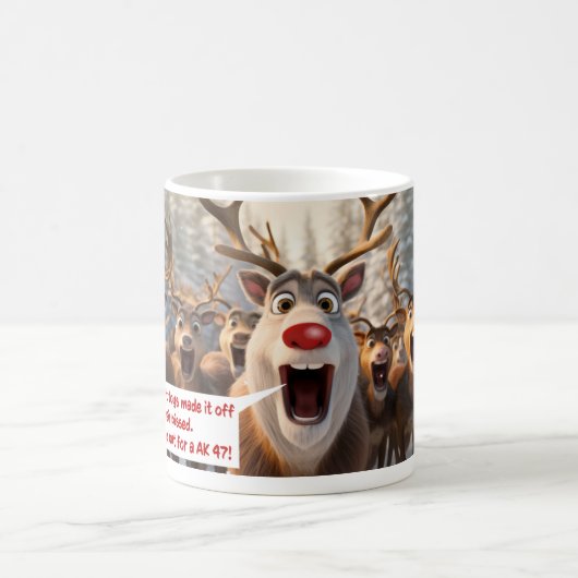 Rudolph en Misfit Toys zijn gekke koffie mok (Center)