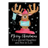 Rudolph Face Maskadrendier (Voorkant)