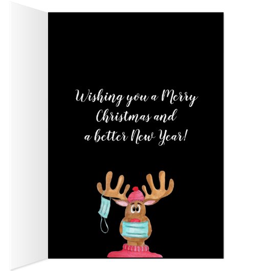  Rudolph Face Maskadrendier (Binnen (Rechts))