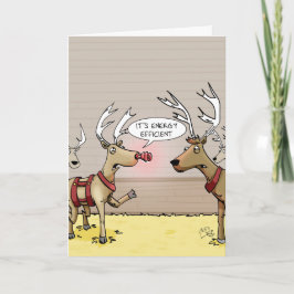 Rudolph Feestdagen Kaart