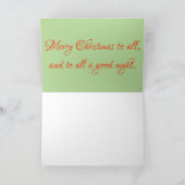 Rudolph?! Feestdagen Kaart (Binnen)